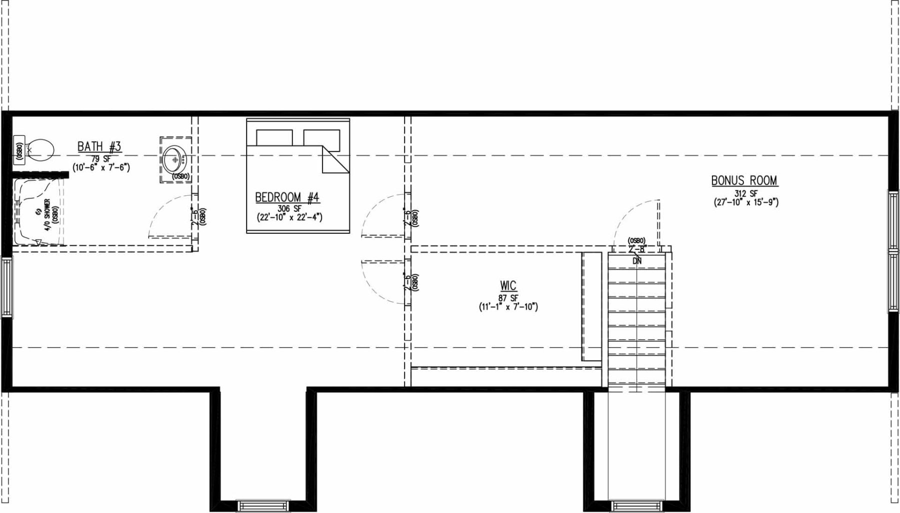 Northstar Systembuilt Liberty Model 2nd Story Floor Plan